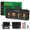 Wireless 4 Gang Switch Panel for Car, Auxiliary Switch Panel