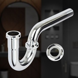 Hole Sink Accessories D Trap P Type Parts Piping Replacement Drain Sink pop-up