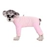 Small Dog Recovery Suit, Stripe Anti-Shedding Dog Pajamas Pjs, After