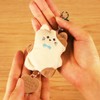 Kutsuwa Personal Safety Alarm Fluffy Animals Cat SL025WH