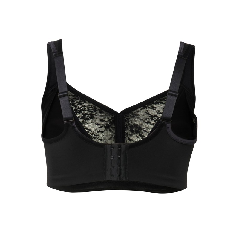 Ulla Popken Women's Bra, black