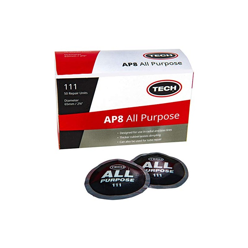 TECH Tire Repairs AP8 Round All Purpose 2 1/2" (65mm),