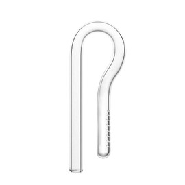 Glass Mini Inflow Lily Pipe for Nano Aquarium Planted Tank (13mm for 1/2''(12/16mm) tubing)