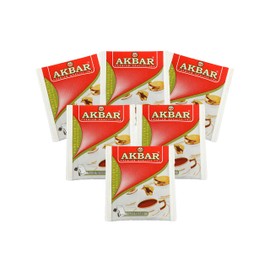 Akbar, Premium Ceylon Black Tea, Single Origin Low Elevation Tea, Paper Envelope Teabags, 200 tea-bags, frustration free bulk packaging of 200 bags