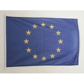 AZ FLAG Europe Flag 2' x 3' for Outdoor - European Union Flags 90 x 60 cm - Banner 2x3 ft Knitted Polyester with Rings
