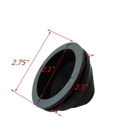 4PCS Firewall Plug Grommet Synthetic Wire Protection, Hole Grommets 2.1" ID 2.3" Drill Hole