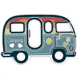 LANOLU Bottle Opener Magnet Camping, Camper Gifts, Motorhome Gift, Camping Gadgets Caravan, Magnetic Metal Bottle Opener