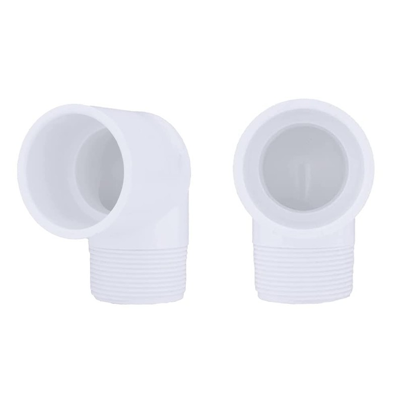 PVC 90 Degree Elbow Pipe Connector – 3/4 inch MNPT