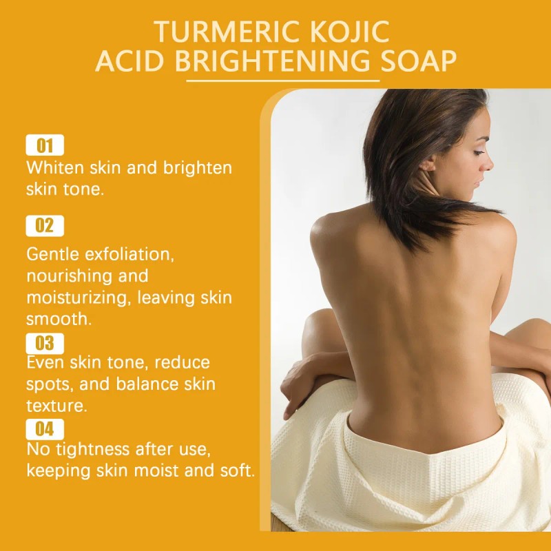 El Baño Kójico De Cúrcuma F Soap Ilumina Y Blanquea