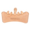Wooden Gua Sha Tool Portable Rounded Edges Wood Scraping Massage