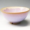 Japanese Ceramics M54875350 Tsubaki Hagi Murasaki Rice Bowl