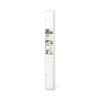 Freestanding Slim Wood Minimalist Bathroom Cabinet Painted Finish 12-Inch Width