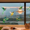 Healeved 1set Anti-Collision Bird Window Decals Static Cling Decorative Stickers