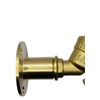 UKDeals Direct® Outdoor 1/2'' Garden Tap, Through Tube, Wall Flange