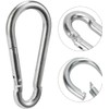 Carabiner Clip Heavy Duty Spring Snap Hook Big 5.5 Inch