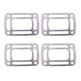 4 pcs Exhaust Riser Gasket 3850496 3863191 0909786 for Volvo Penta V6 & V8 OMC