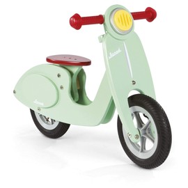 Janod Scooter Mint Balance Bike Ride On, Mint 30.31" x 13.19" x 20.08"