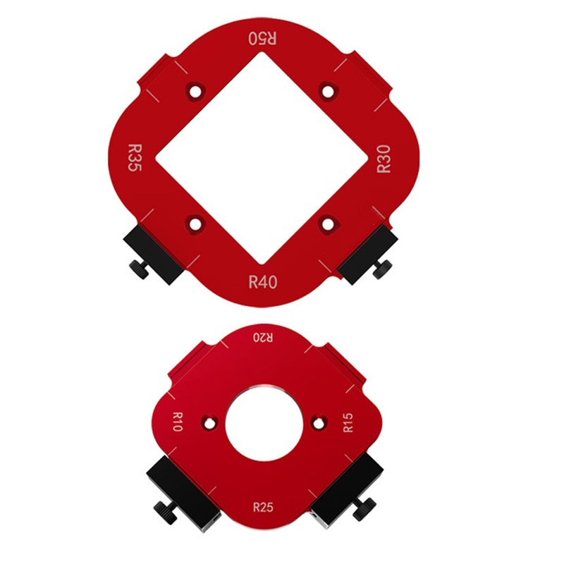 Radius Jig Router Template, Round Corner Radius Template, Table Corner