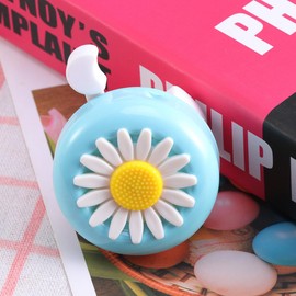Toddmomy Daisy Bike Bell, Handlebar Bell Cycling Ring Bell Horns Toddler Bike Bells Kid's Bike Bell Bike Horn Bicycle Bell for Girls Boys