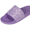 Coach Women's Udele Sport Slide Flat Sandal, IRIS, 8