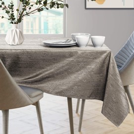 AmeliaHome Tablecloth, Lotus Effect, Water-resistant