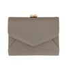 Compact Mini Wallet, Genuine Leather, Small Folding Wallet, Trifold Wallet,