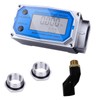 1 Inch Digital Turbine Fuel Flow Meter NPT Thread Electronic