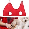 Dog Grooming Hammock Set Breathable Safe Restraint Bag Pet Grooming