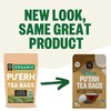 FGO Organic Pu'erh Tea, 100 Count, Eco-Conscious Black Tea Bags,