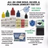JSP/GTE Gold Silver Test Kit 10K 14K 18K 22K Platinum