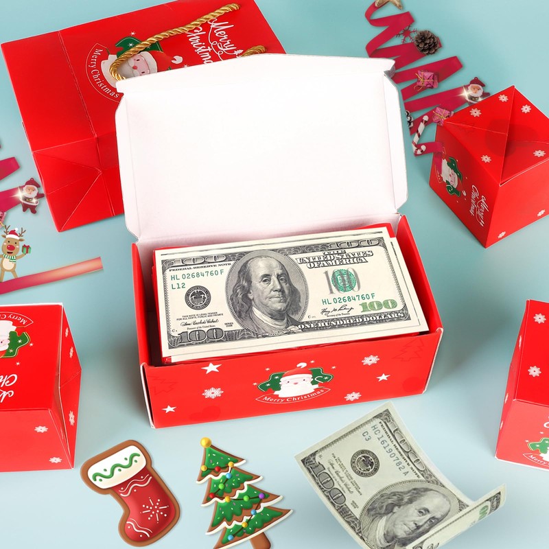 Surprise Explosion Money Box, Birthday Explosion Box, 12 Bounces Folding