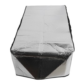 Attic Stairs Insulation Cover, 26.4x55.1 Attic Door Insulation Cover Energy Saving Attic Stairs Door Ladder Insulator, Proof Attic Cover Stairway Insulator, Easy Installation