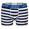Dock13 Men's Boxer Shorts Maritime (Pack of 3), darkblue