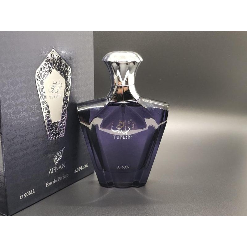 Afnan Turathi Blue Eau de Parfum Spray for Men, 3