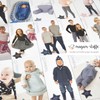 MAGAM-Stoffe Babygrow Sewing Pattern Newborn and Babies Includes Enno Patch