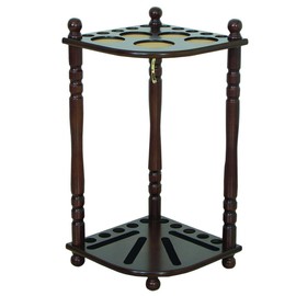 RAM Gameroom Decorative Pool Table Billiard Cue Floor Rack