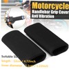 Ciieeo 4Pcs Skid Motorcycle Handlebar Grips Comfortable Sponge Covers for