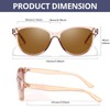 SIPHEW Women's Polarised Classic Sunglasses with UV400 Protection for Women,