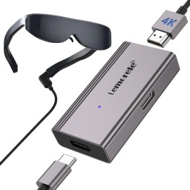 Lemorele Adaptador Convertidor Usb 3.0 Hdmi A Tipo-c 4k 3en1