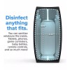 HomeSoap Large Capacity UV Sanitizer & Charger- Black