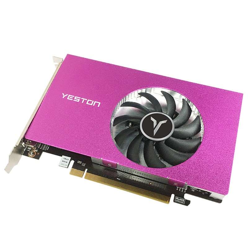 Yeston RX550-4G 4HDMI 4-Screen Graphics Card Support Split Screen 10bit