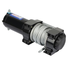 ROADFAR 3500LBS 12V Electric Winch 5.3mm*10m Steel Cable Rope ATV UTV Off Road - Easy Install