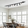 Hiiglxii 4-Light LED Track Lighting Kit with 3.3FT H Track
