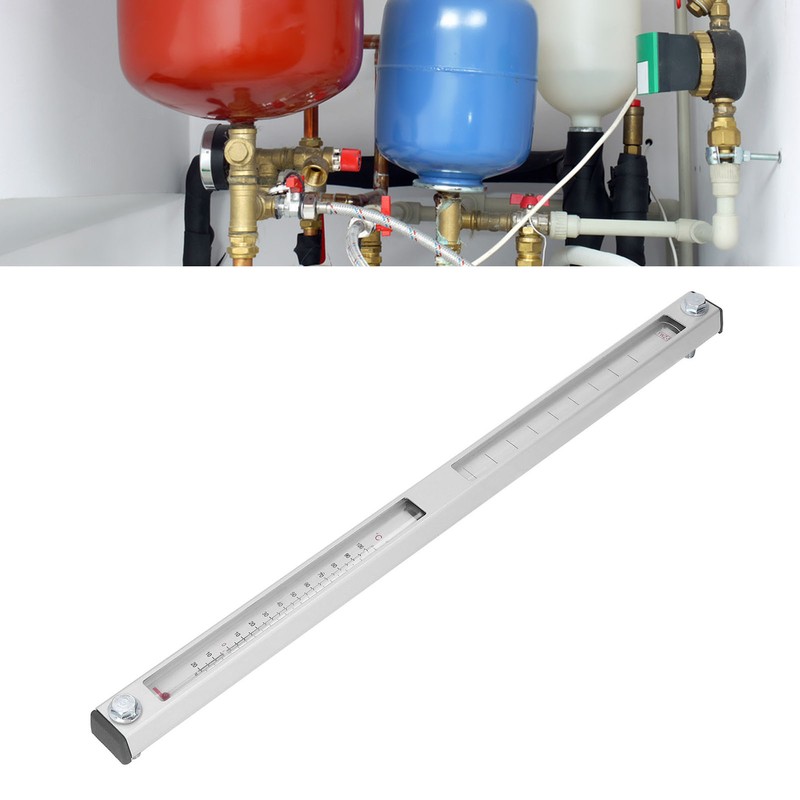 Water Tank Liquid Level Meter Self Sealing Valve Transparent Accurate