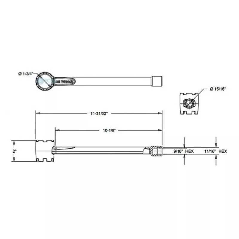 AquaStar Socket and Jet Removal Tool for Return Fittings |