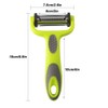 Peeler For Kitchen Multifunction Peelers 2-in-1,Julienne Peeler+Serrated Peeler,Apple Peeler Vegetable