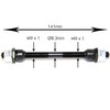 Easyboost Rear Wheel Axle 10 x 145 mm Hubs Hollow
