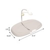 Skip Hop Baby Changing Pad Nursery Style Wipe-Clean Contoured with
