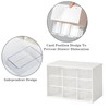 Dafape Mini Storage Drawers, Small 9 Drawers Organizer Bins Stackable