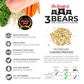 Grandma Lucy's 3 Bears Chicken Dog Food - 1lb